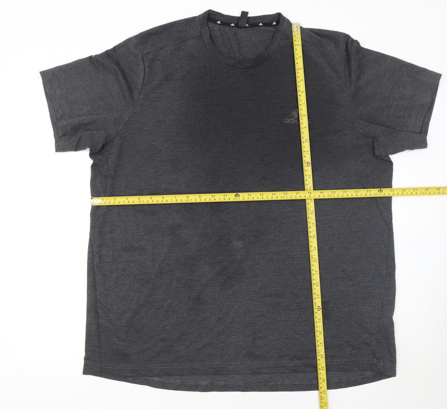 Adidas Men’s Grey 2XL Aeroready Primegreen Sports T-Shirt