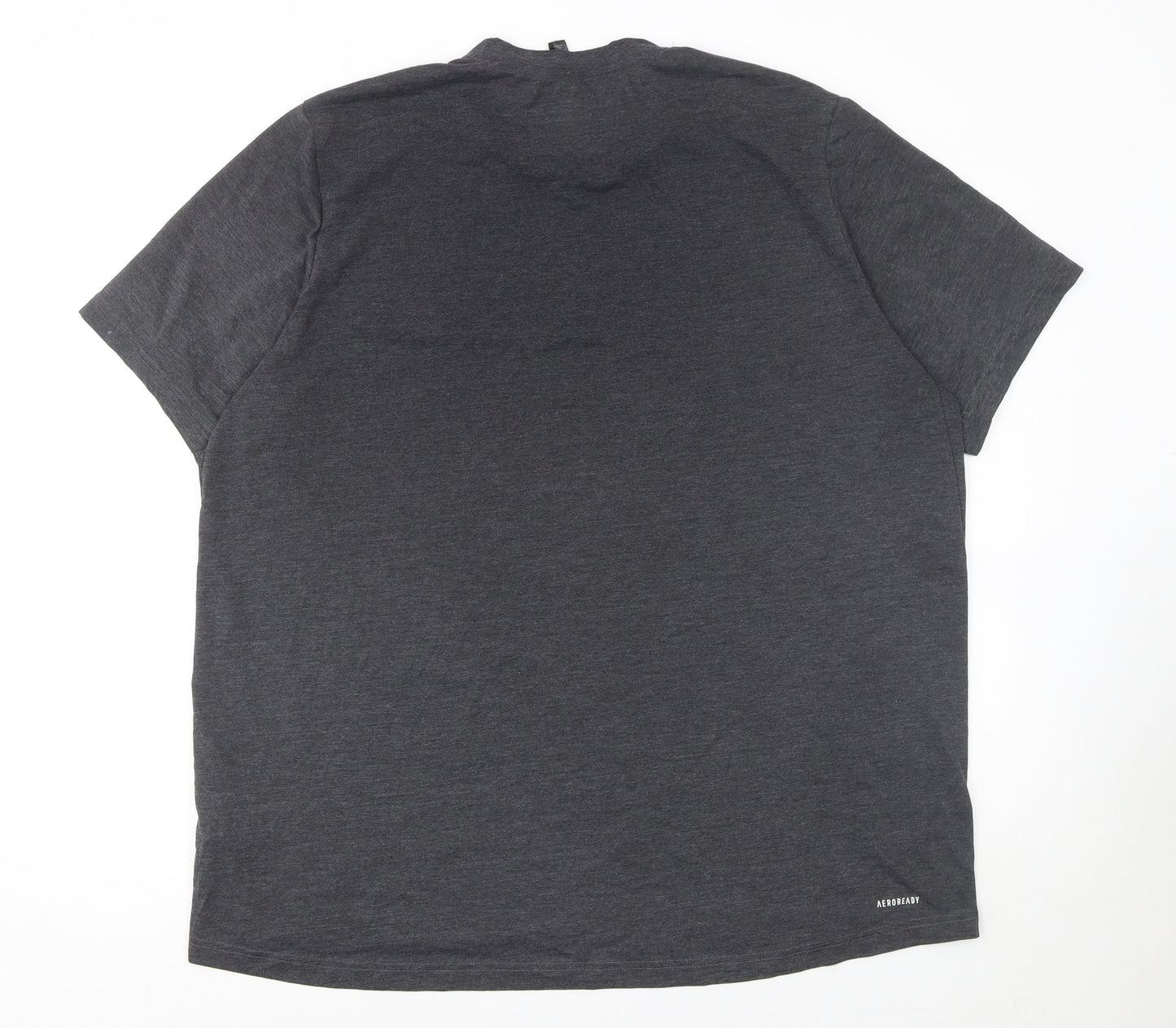 Adidas Men’s Grey 2XL Aeroready Primegreen Sports T-Shirt