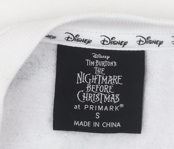 Primark Women White The Nightmare Before Christmas Sweatshirt S