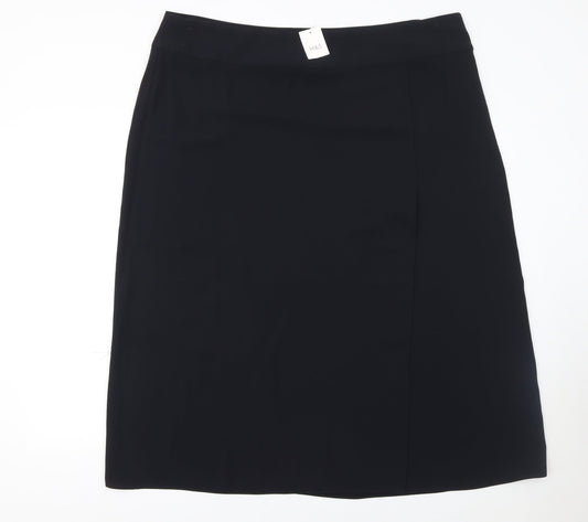 Marks and Spencer Women's Black Size 22 Pencil Skirt
