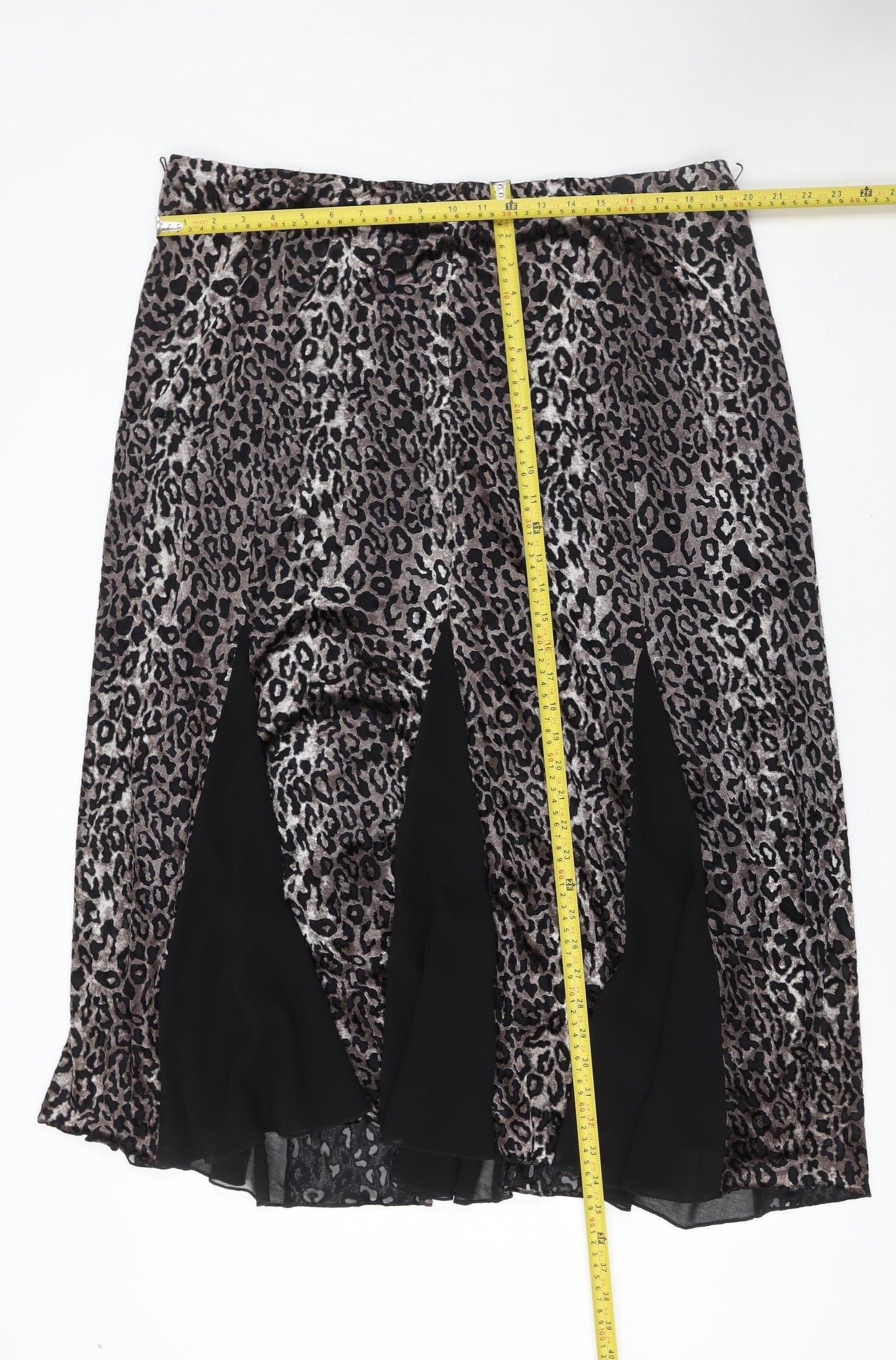 Marks and Spencer Women’s Animal Print Midi A-Line Skirt Size 20