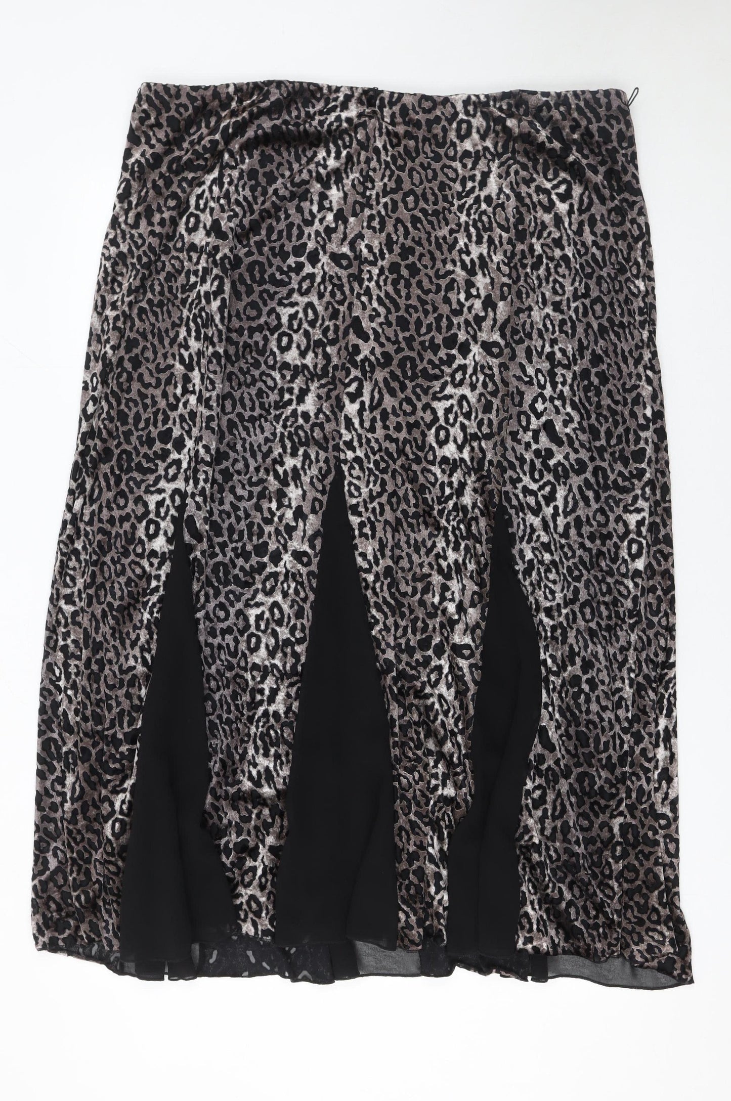 Marks and Spencer Women’s Animal Print Midi A-Line Skirt Size 20