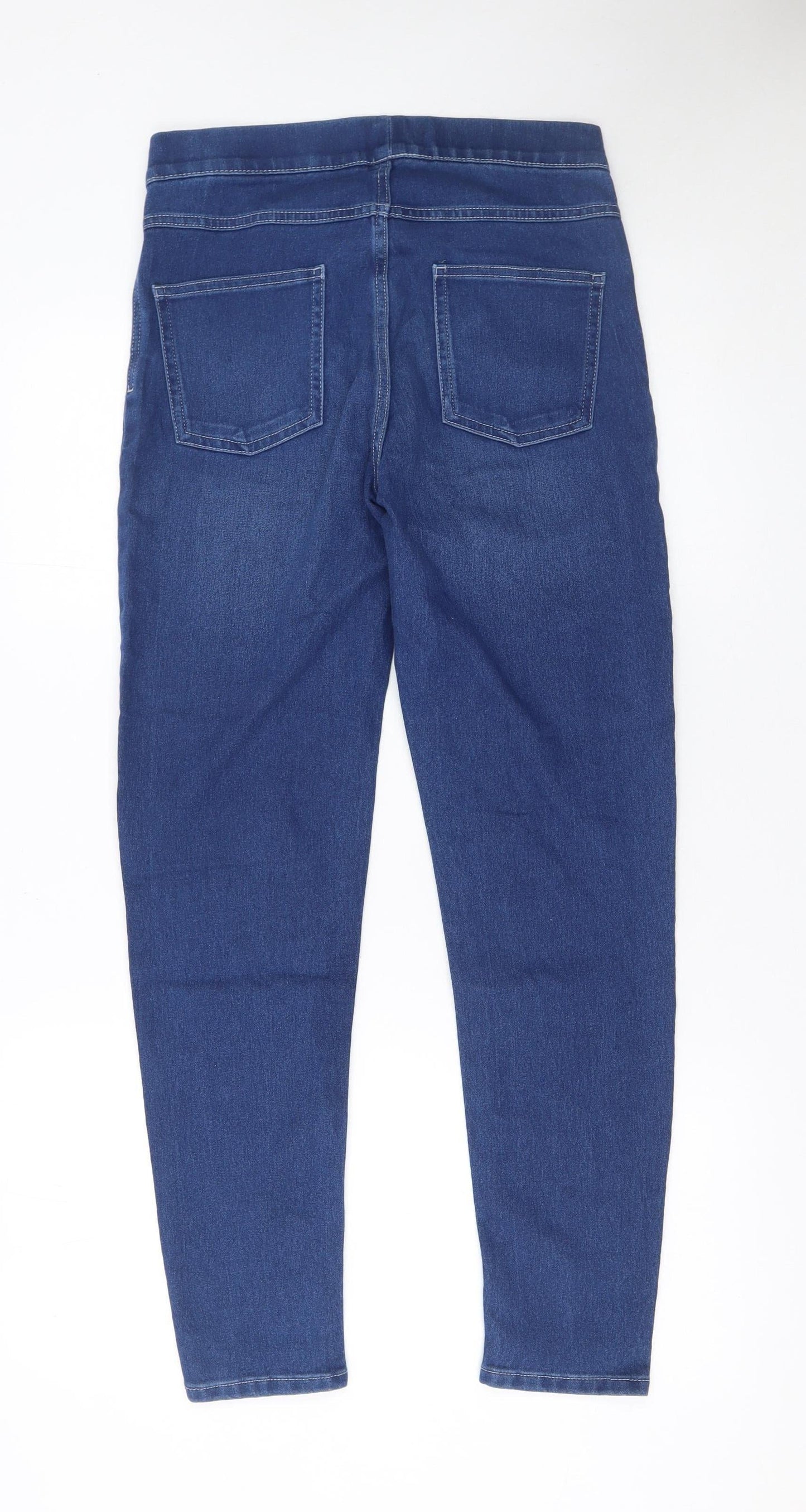Avenue Women Blue Size 12 Jegging Stretch Denim Jeans