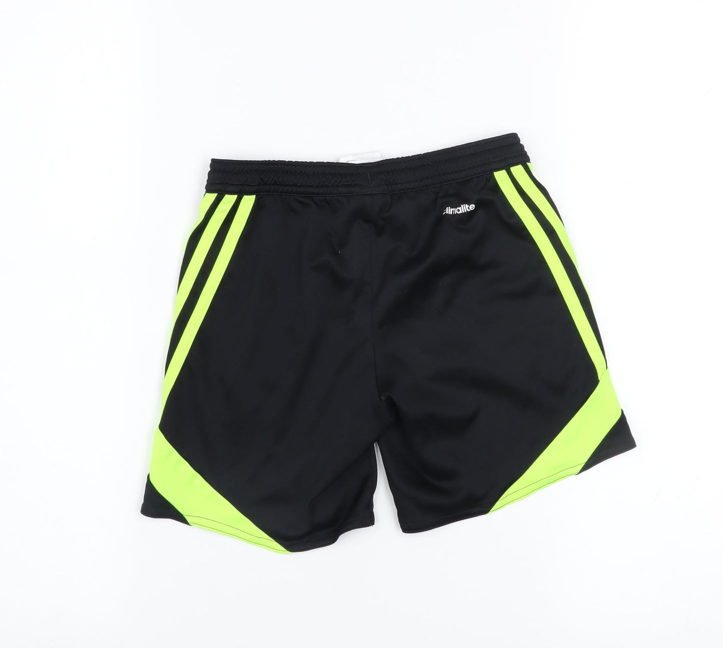 adidas Boys Black Athletic Shorts Size 8 Years Quick Dry Sportswear