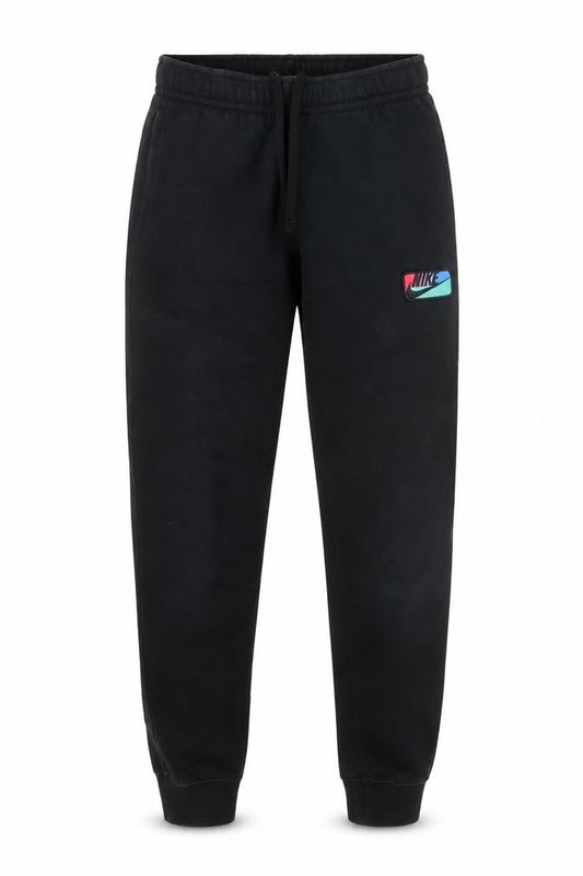 Nike Men's Black XS Jogger Fleece Trousers with Drawstring Waist