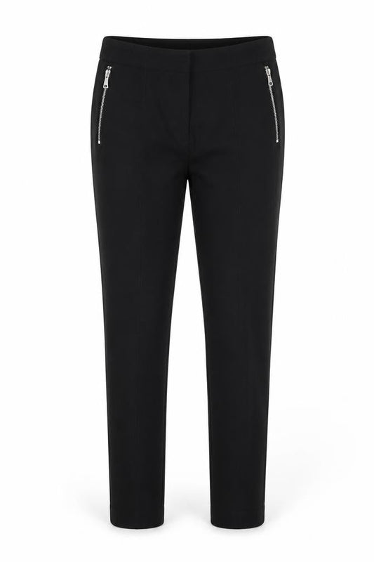 Zara Basic Women's Black Slim Leg Stretch Leggings Size M