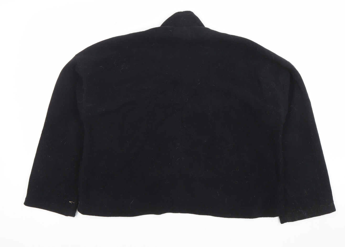 Capri Women's Black Wool Short Blazer Jacket S
