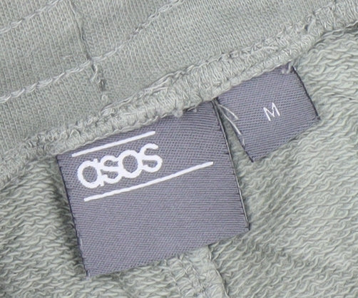 ASOS Men's Green Jogger Trousers M Regular Fit Cotton Blend