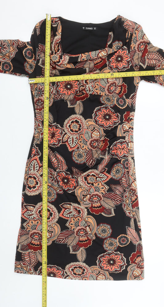 Dunnes Women’s Multicoloured Floral Sheath Dress Size 12