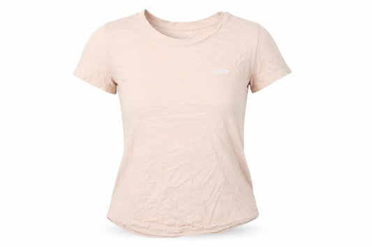 Diesel Womens Beige Basic Cotton Short Sleeve T-Shirt M