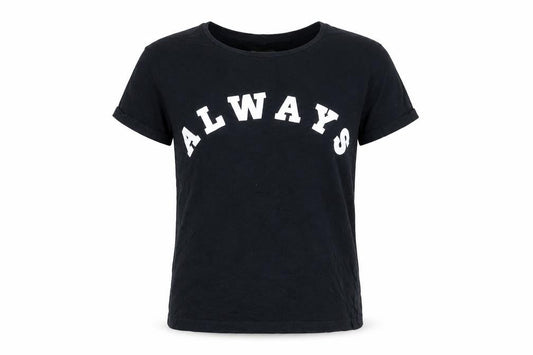 Next Women's Black XS T-Shirt Style Nightshirt with Quote Print
