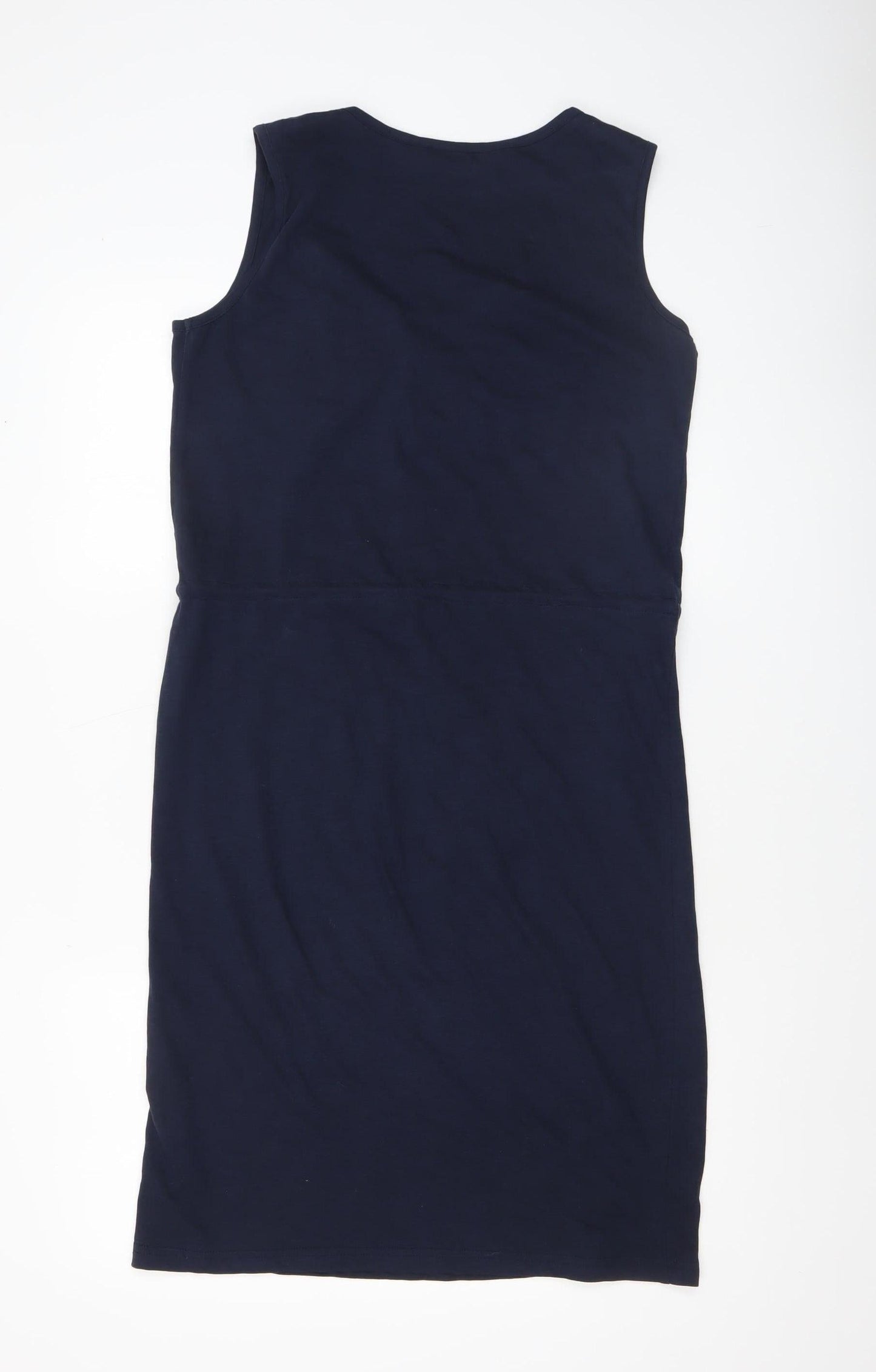 Regatta Women’s Blue Cotton Tank Dress Size 8 Knee Length Sleeveless
