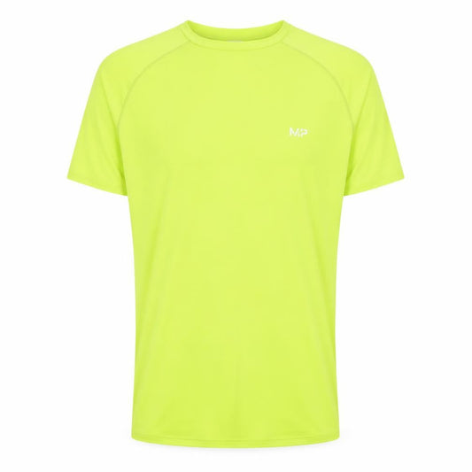 MP Men's Yellow XL Athletic Fit Quick Dry Sports T-Shirt