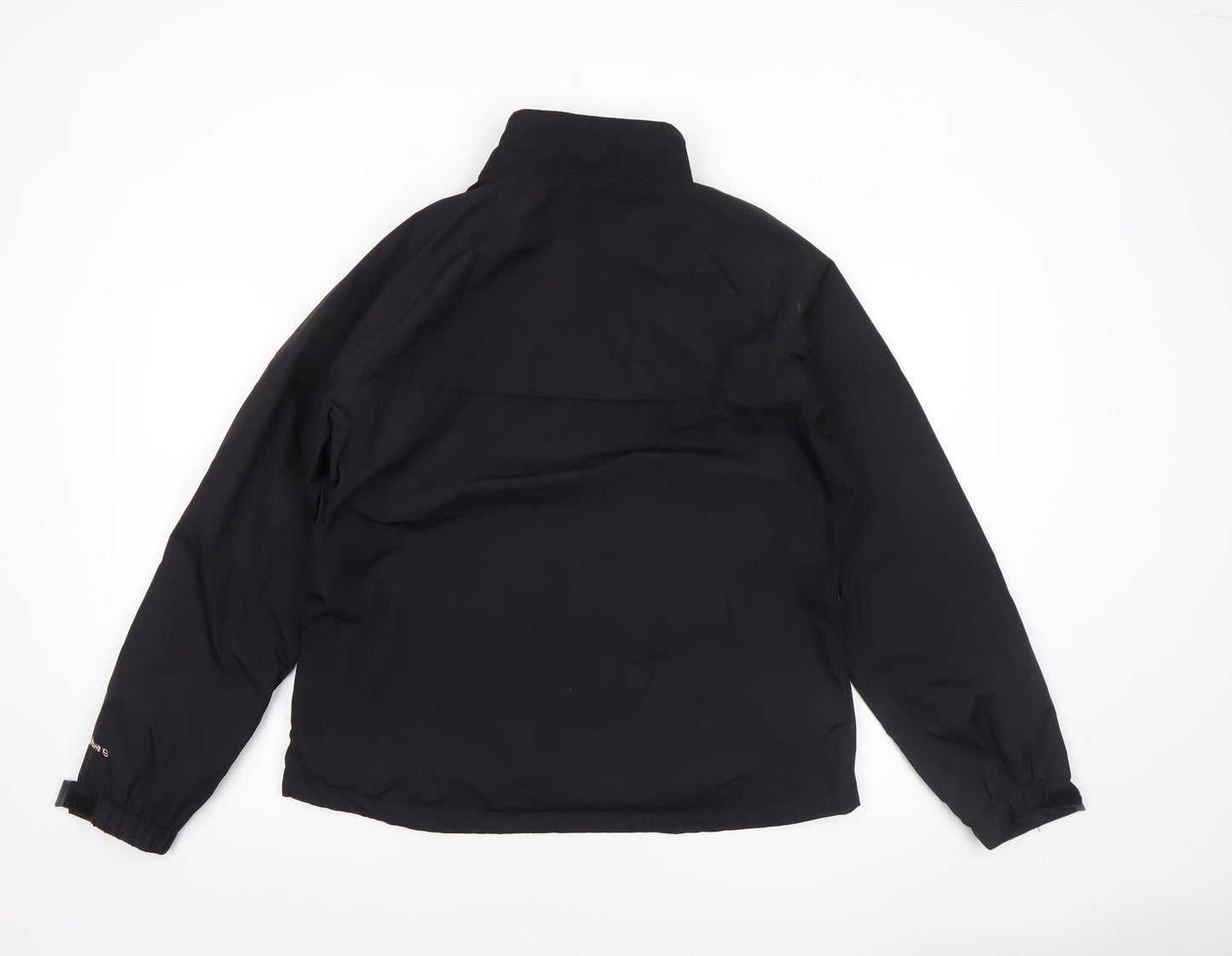 Backswing Women Black Pink Lined Waterproof Jacket Size 10
