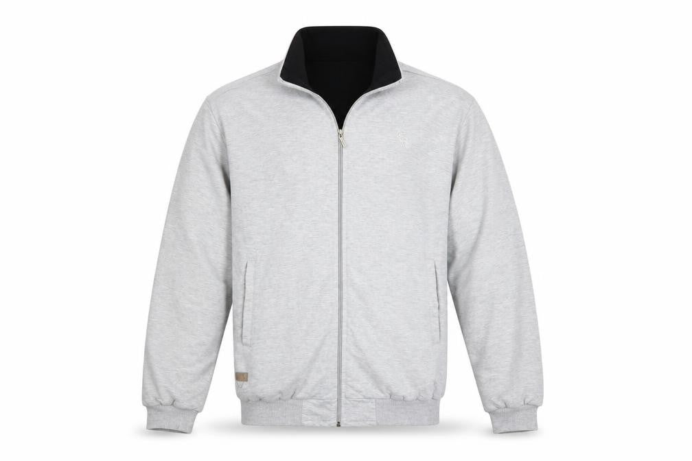 Abercrombie & Fitch Men's Grey Full Zip Sweatshirt L Regular Fit