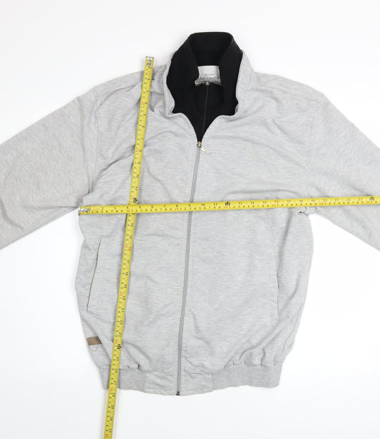 Abercrombie & Fitch Men's Grey Full Zip Sweatshirt L Regular Fit
