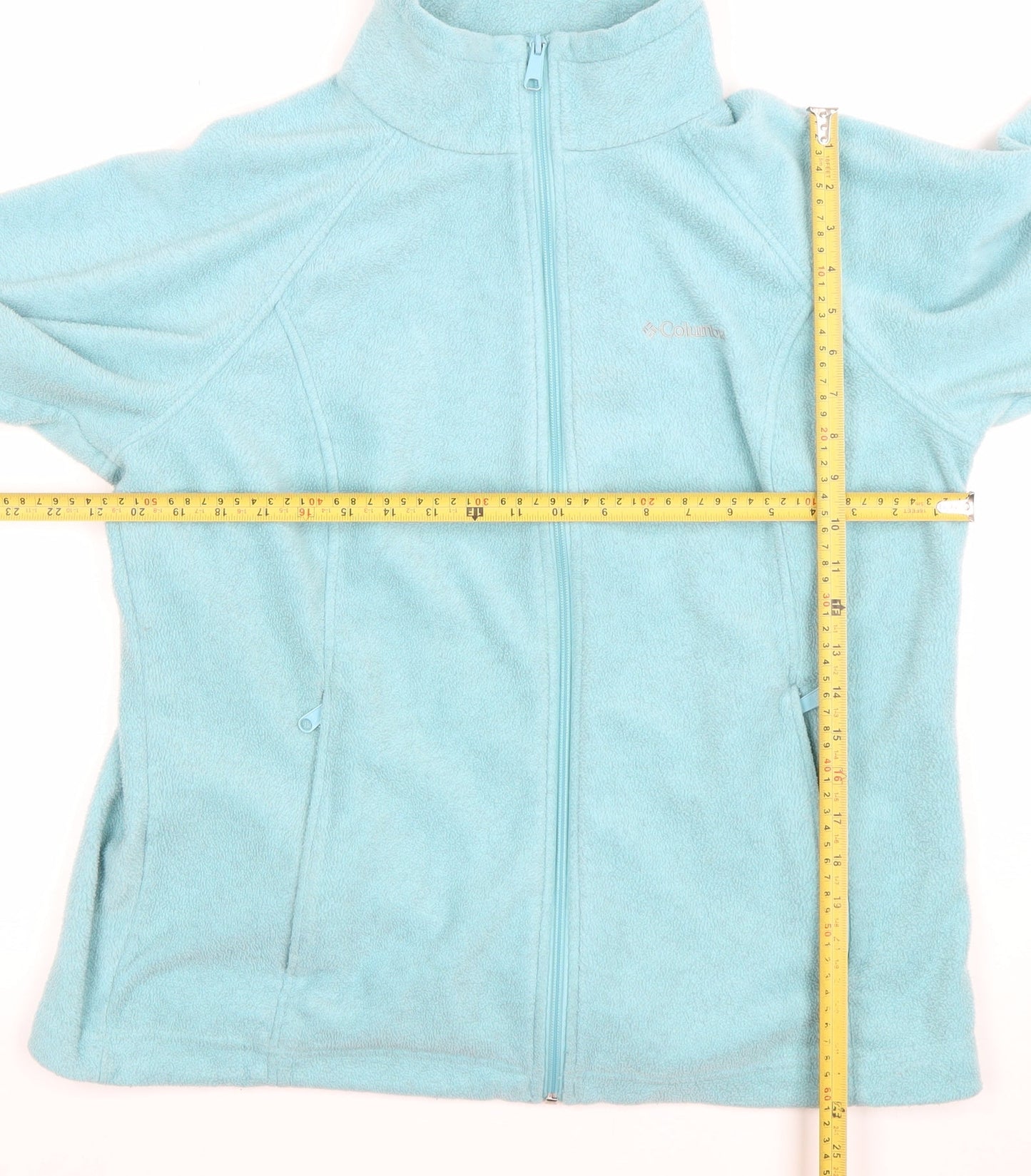 Columbia Women Blue Fleece Full Zip Jacket Size 18 Plus