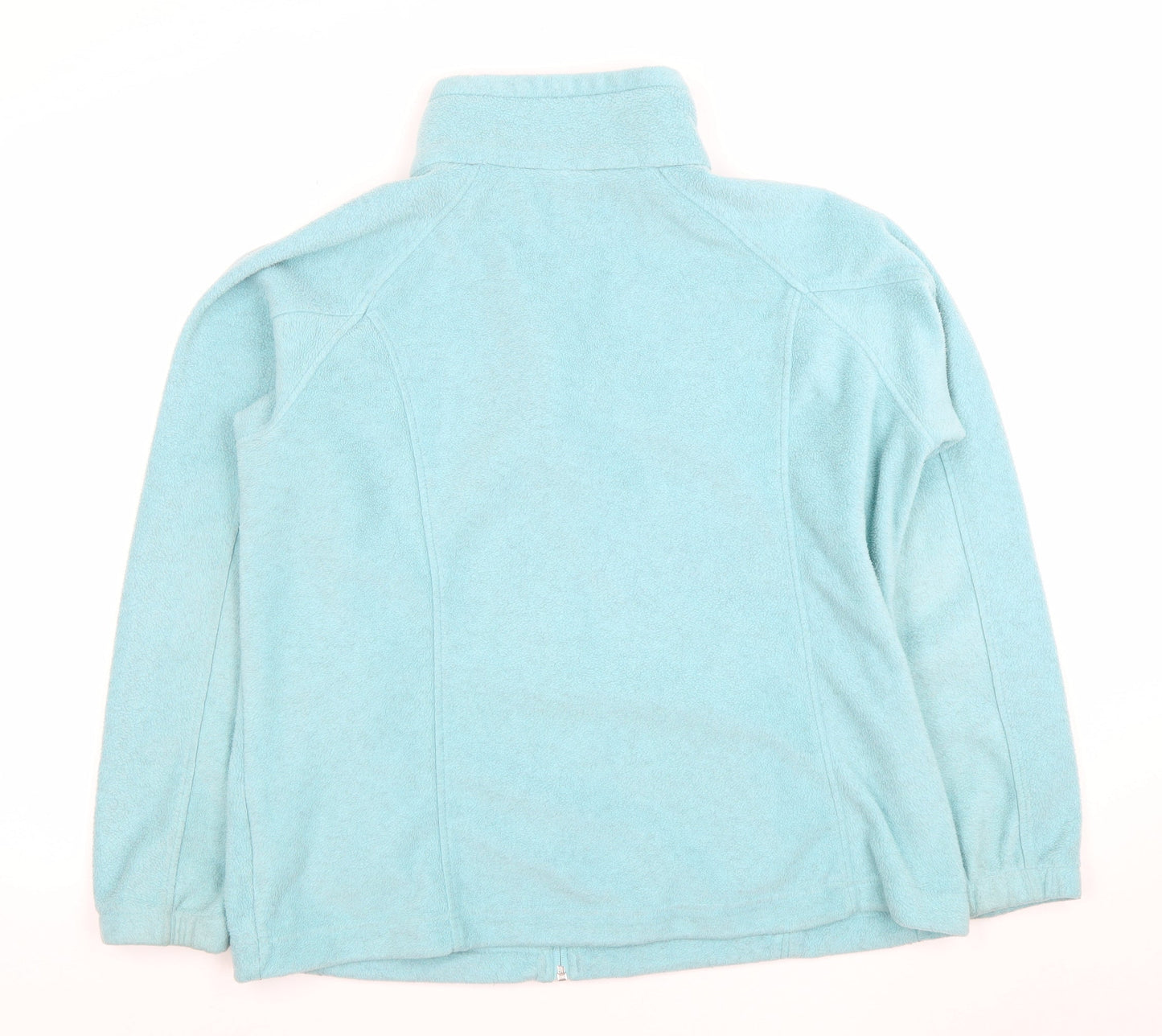 Columbia Women Blue Fleece Full Zip Jacket Size 18 Plus