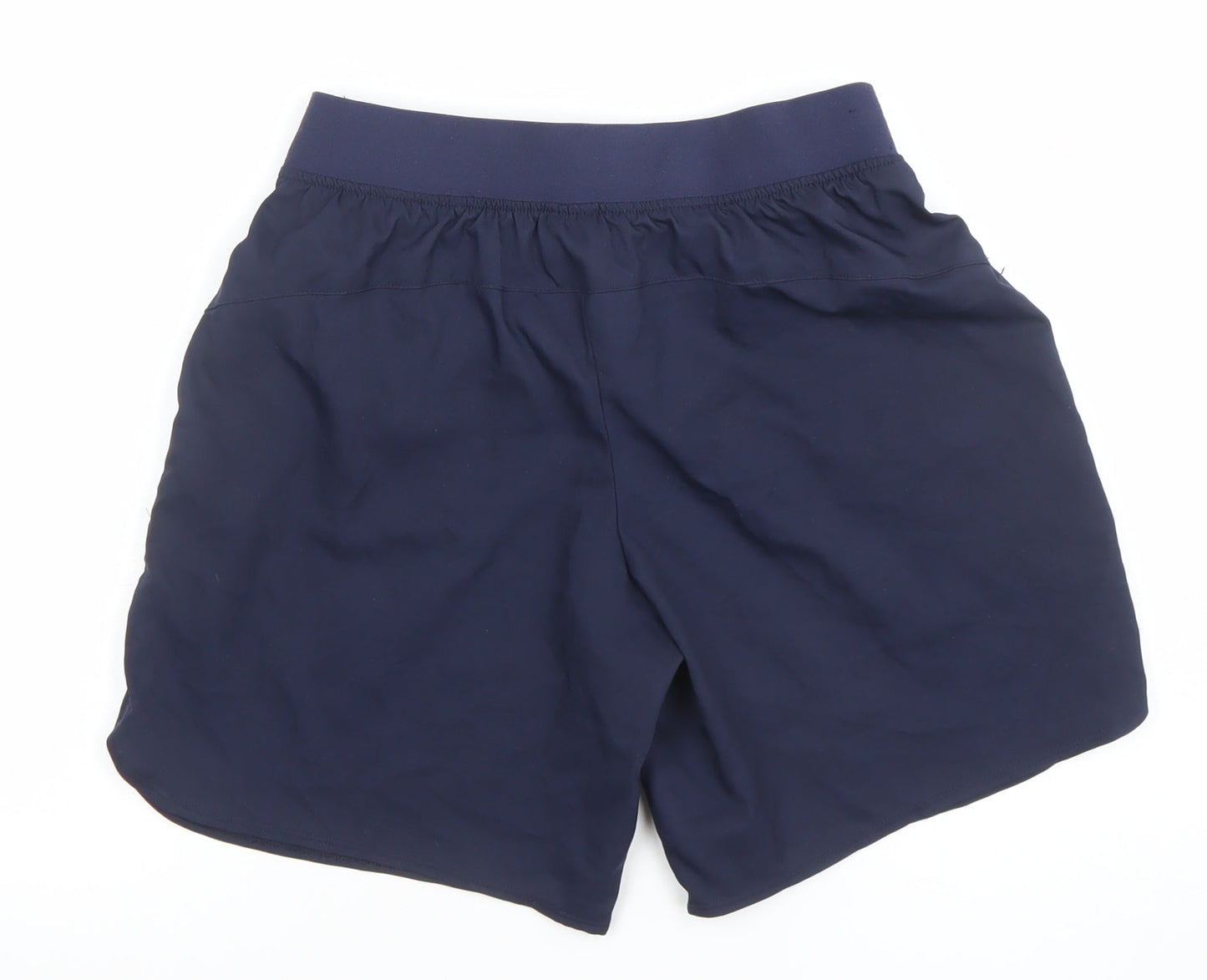Artengo Womens Navy Blue Activewear Shorts Size S Regular Fit Lightweight