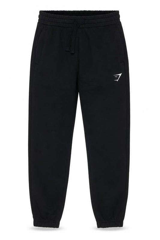 Gymshark Women Black Jogger Trousers S Elastic Waist Comfy Fit