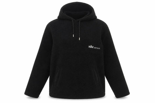 Nike Women’s Black Therma-Fit Fleece Pullover Hoodie Size L