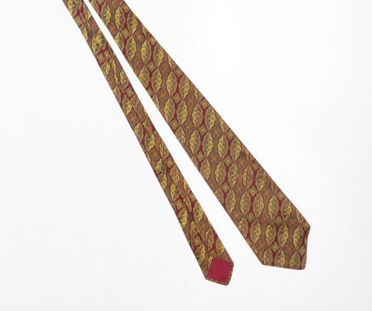 Greatwall Men's Multicoloured Silk Paisley Tie 176cm Classic Style