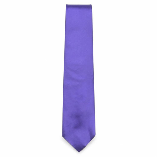 Calvin Klein Men's Purple Silk Slim Tie