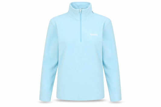 Regatta Women’s Blue Fleece 1/2 Zip Pullover Sweatshirt UK 10