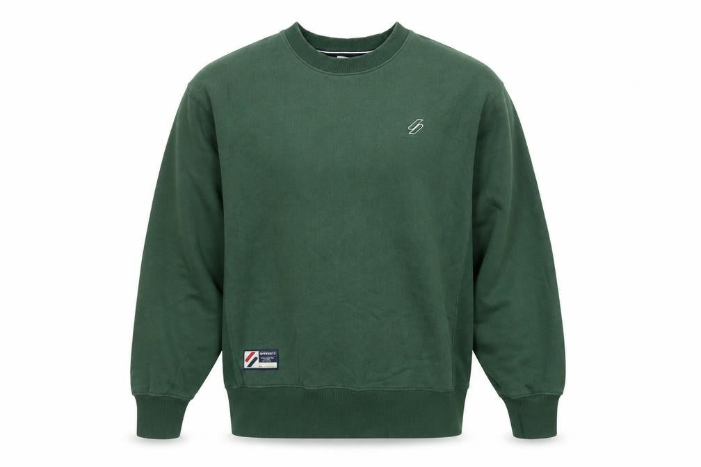 Superdry Men's Green XS Pullover Crew Neck Sweatshirt
