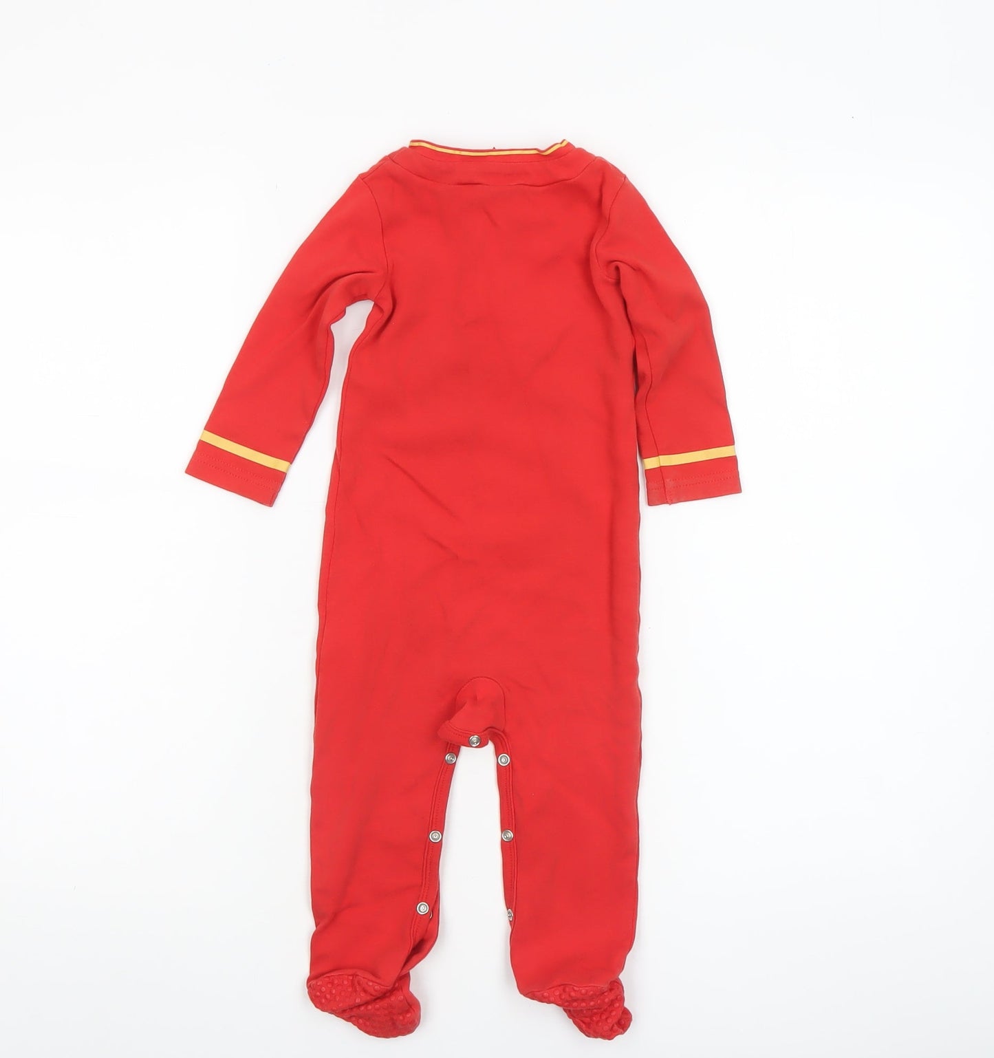 Little Liver Liverpool FC Red Unisex Baby 12-18 Months Long Sleeve Babygrow