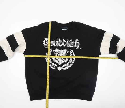 Lefties Men’s Black Harry Potter Quidditch XL Sweatshirt Pullover