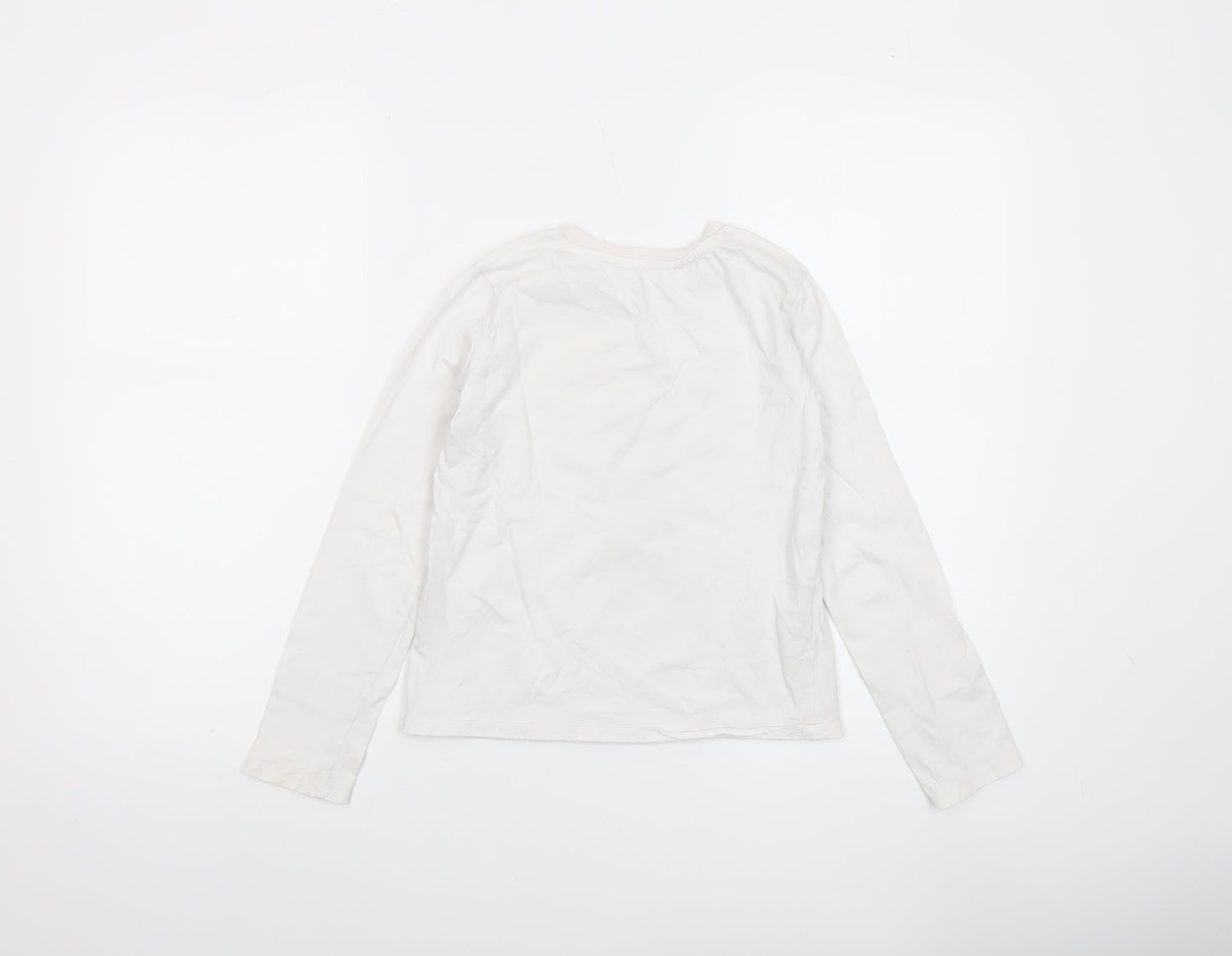 MNG Disney Girls White Long Sleeve Minnie Mouse T-Shirt 9-10 Years