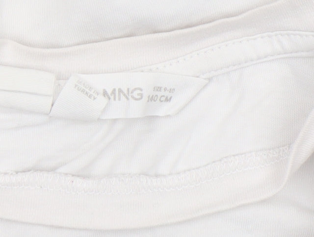 MNG Disney Girls White Long Sleeve Minnie Mouse T-Shirt 9-10 Years