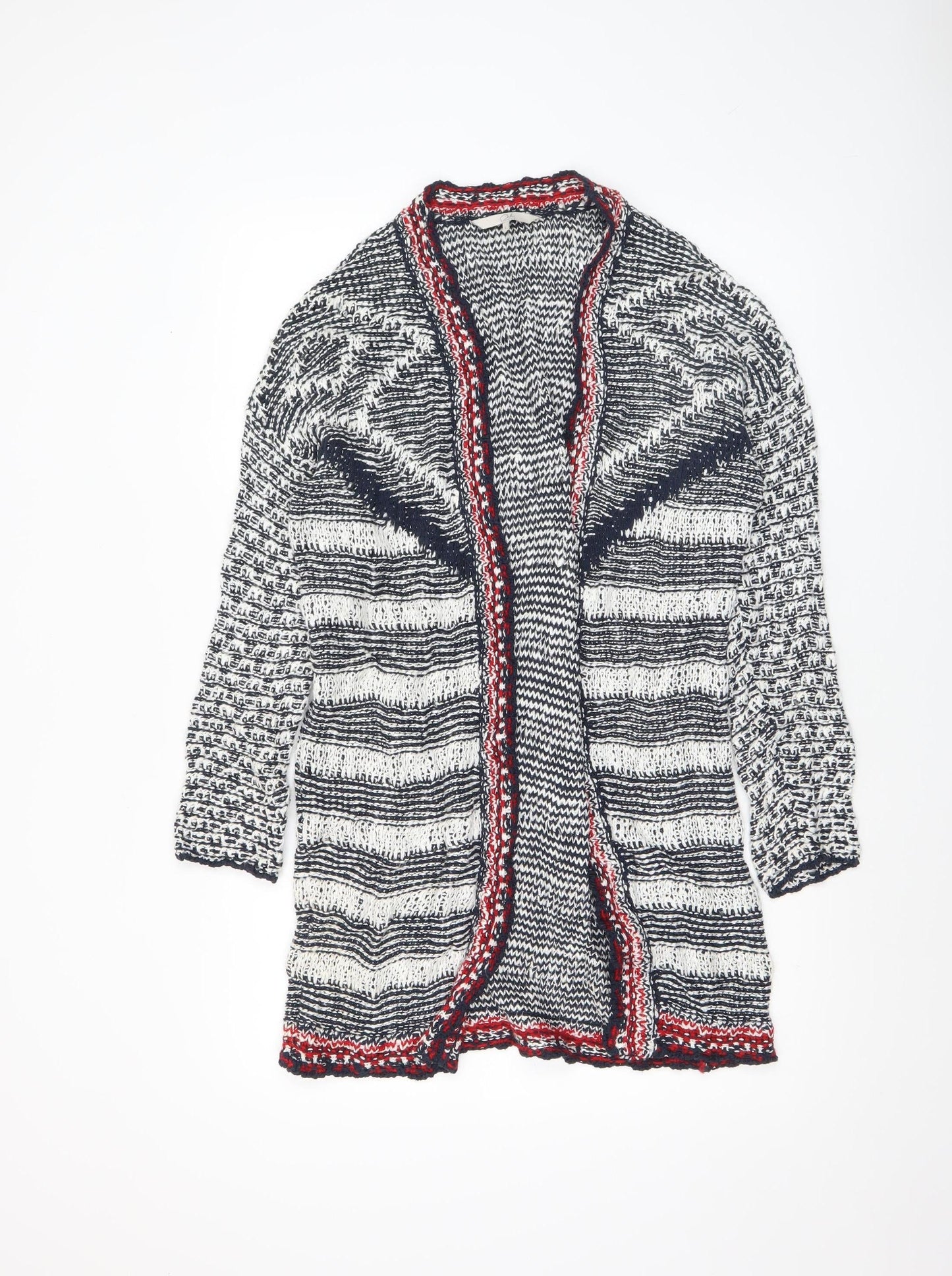 Clockhouse Women’s Multicoloured Striped Knit Cardigan Size L