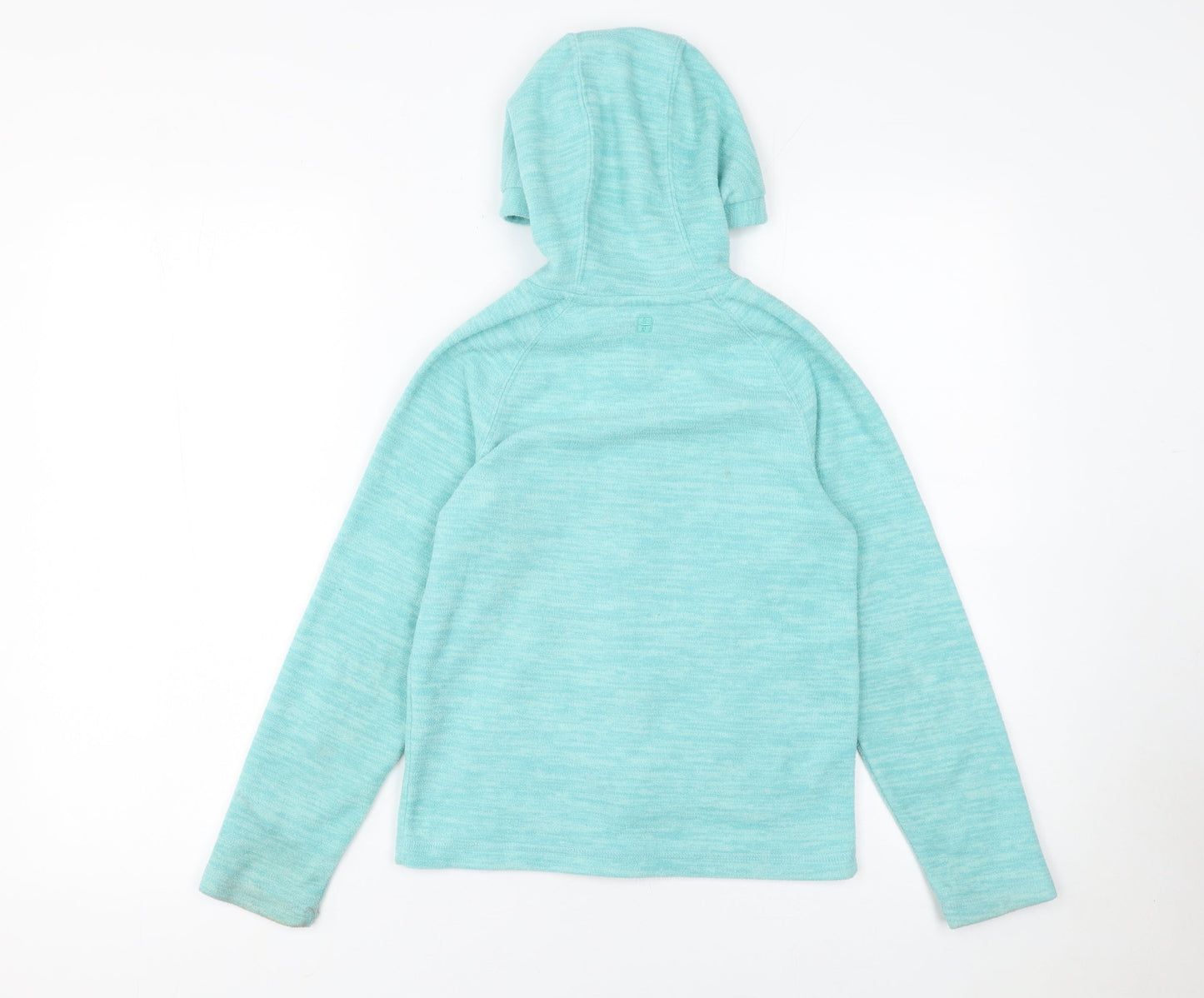 Mountain Warehouse Girls Green Full Zip Fleece Hoodie 9-10 Years