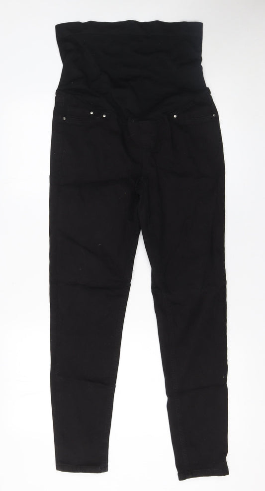 Savida Women Black Size 14 Maternity Skinny Jeans High Rise Stretch