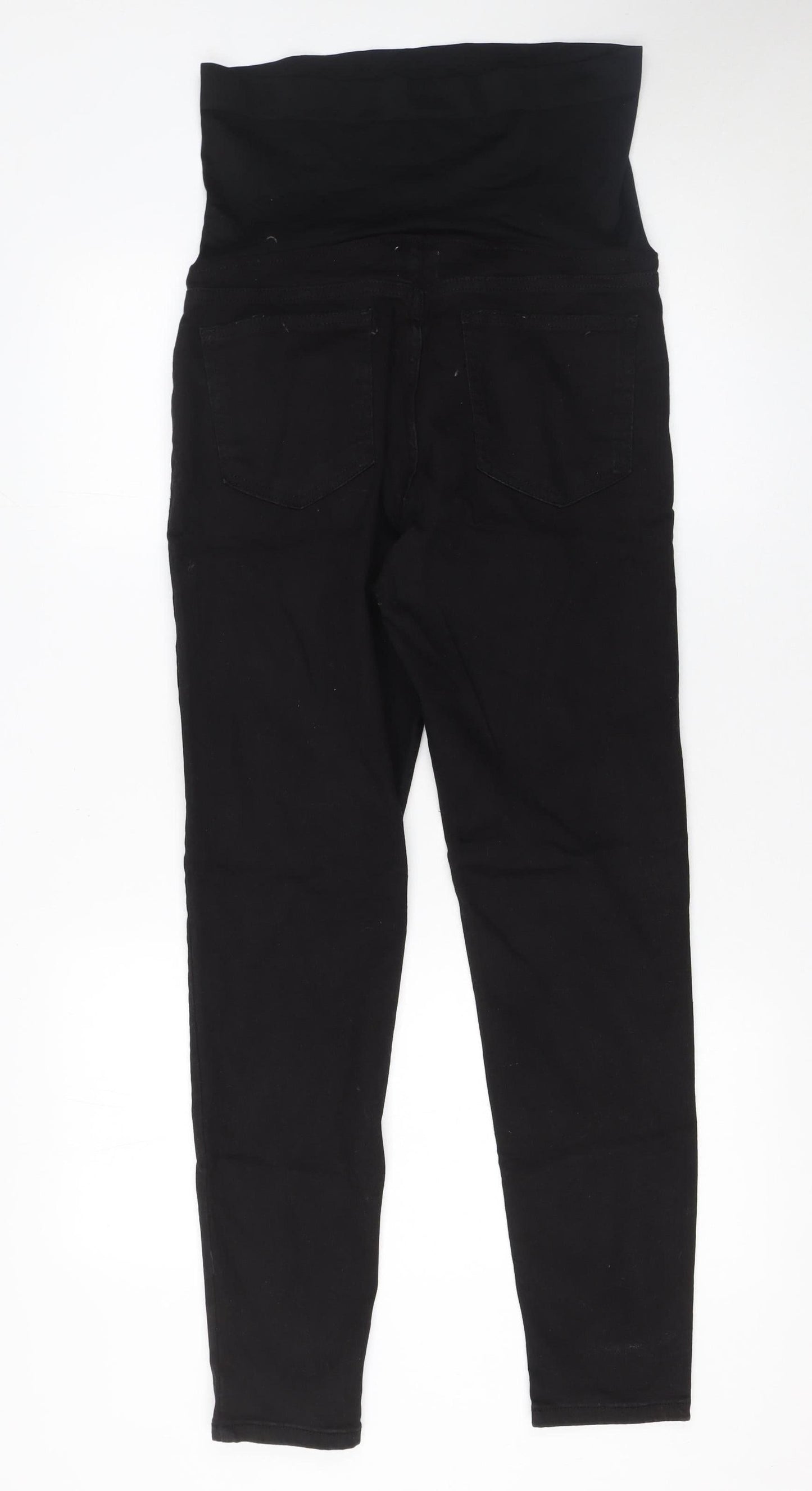 Savida Women Black Size 14 Maternity Skinny Jeans High Rise Stretch