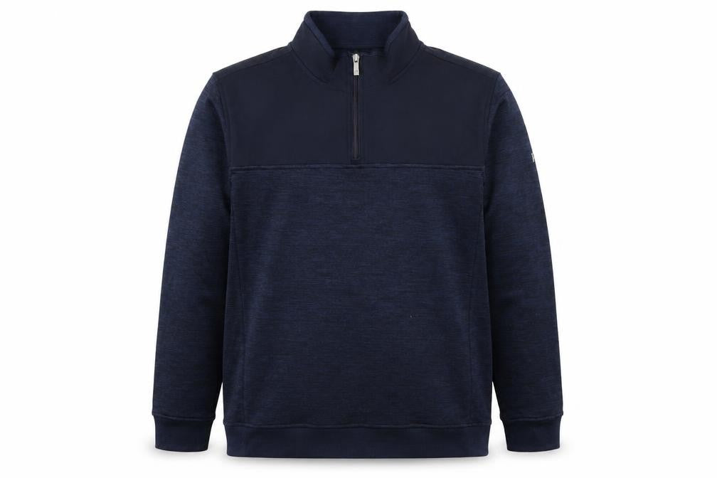 Padraig at Dunnes Stores Men’s Blue 1/4 Zip Pullover Sweatshirt Large