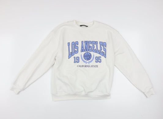 Dunnes Stores Women’s Ivory Los Angeles 1995 Pullover Sweatshirt Small