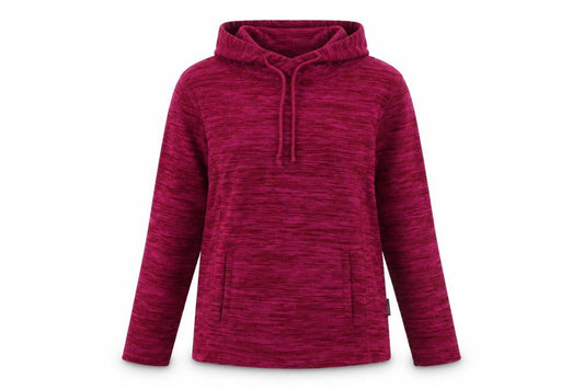 Portwest Womens Pink Pullover Hoodie Size 8 Fleece Hooded Sweatshirt