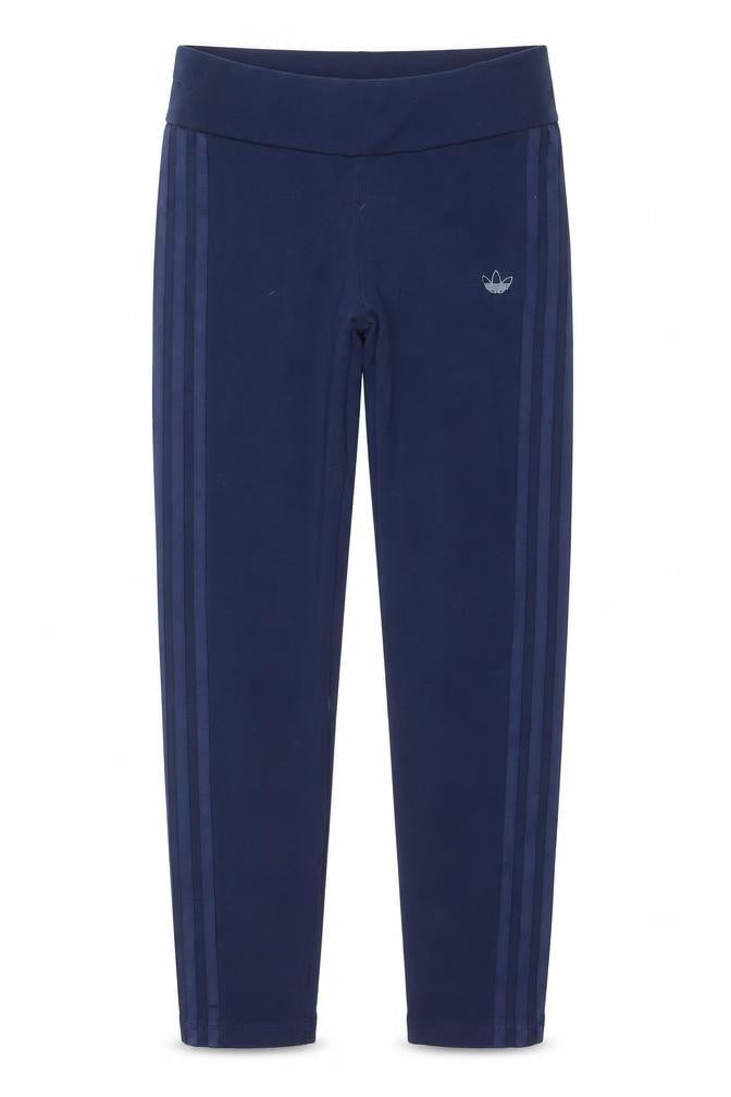 Adidas Girls Blue 14-15 Years Slim Fit Track Pants with Side Stripes