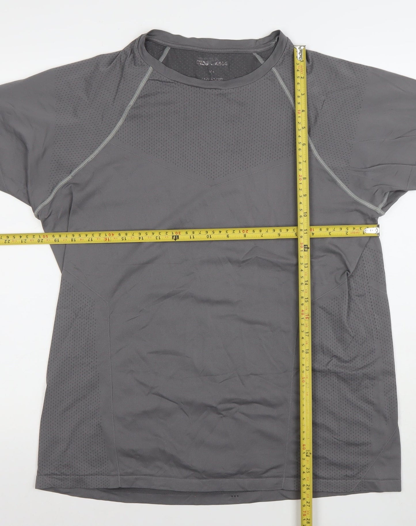 ASOS 4505 Men's Grey Short Sleeve Athletic T-Shirt Size L