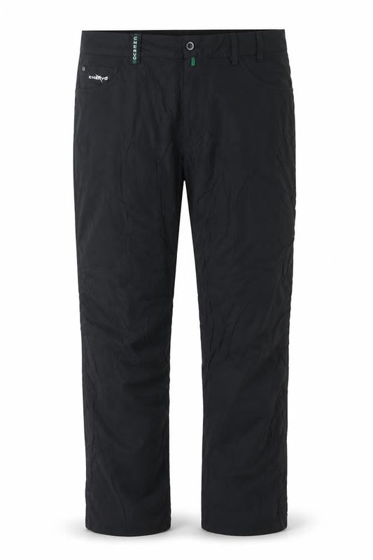 Chervo Mens Black Lightweight Polyamide Sports Trousers Size 48