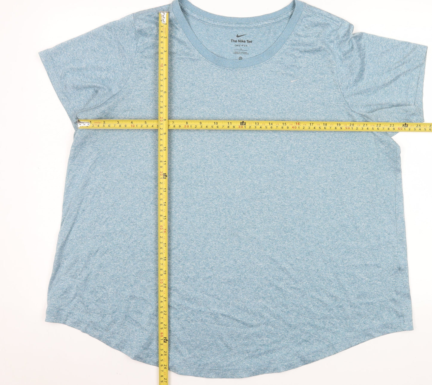 Nike Men's Blue Dri-FIT Crew Neck Short Sleeve T-Shirt XL