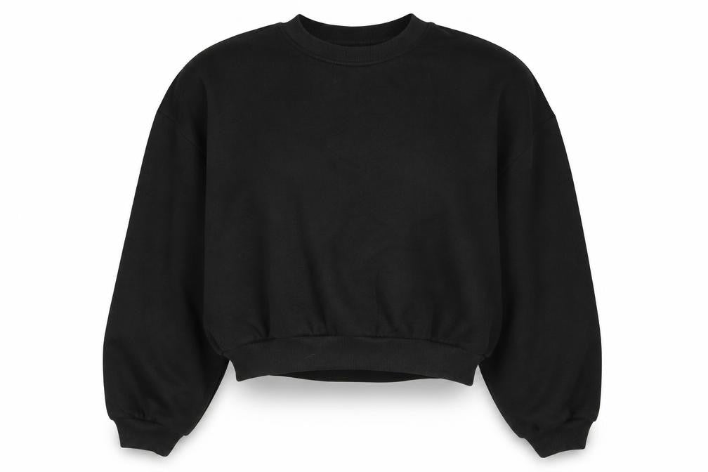 PrettyLittleThing Womens Black Medium Pullover Sweatshirt