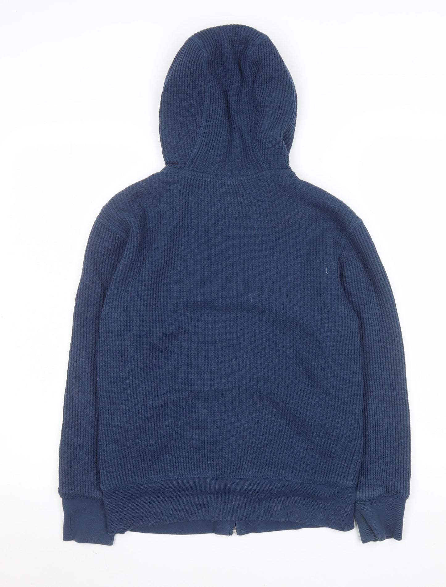 GAP Kids Boys Blue Hooded Full Zip Fleece Jacket 12-13 Years