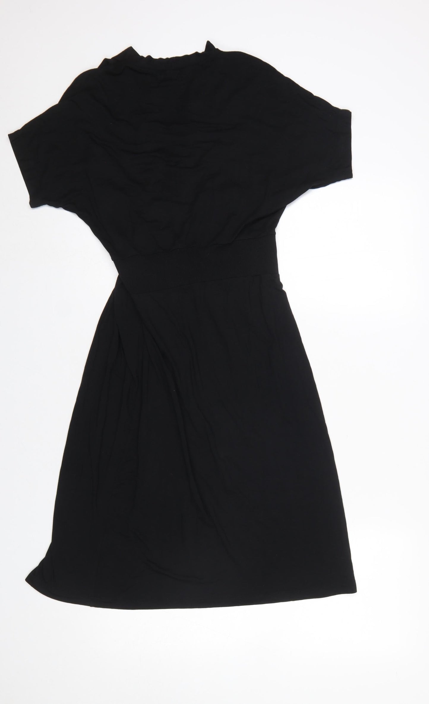 Oui Women Black Sequin Embellished Knee Length Bodycon Dress M