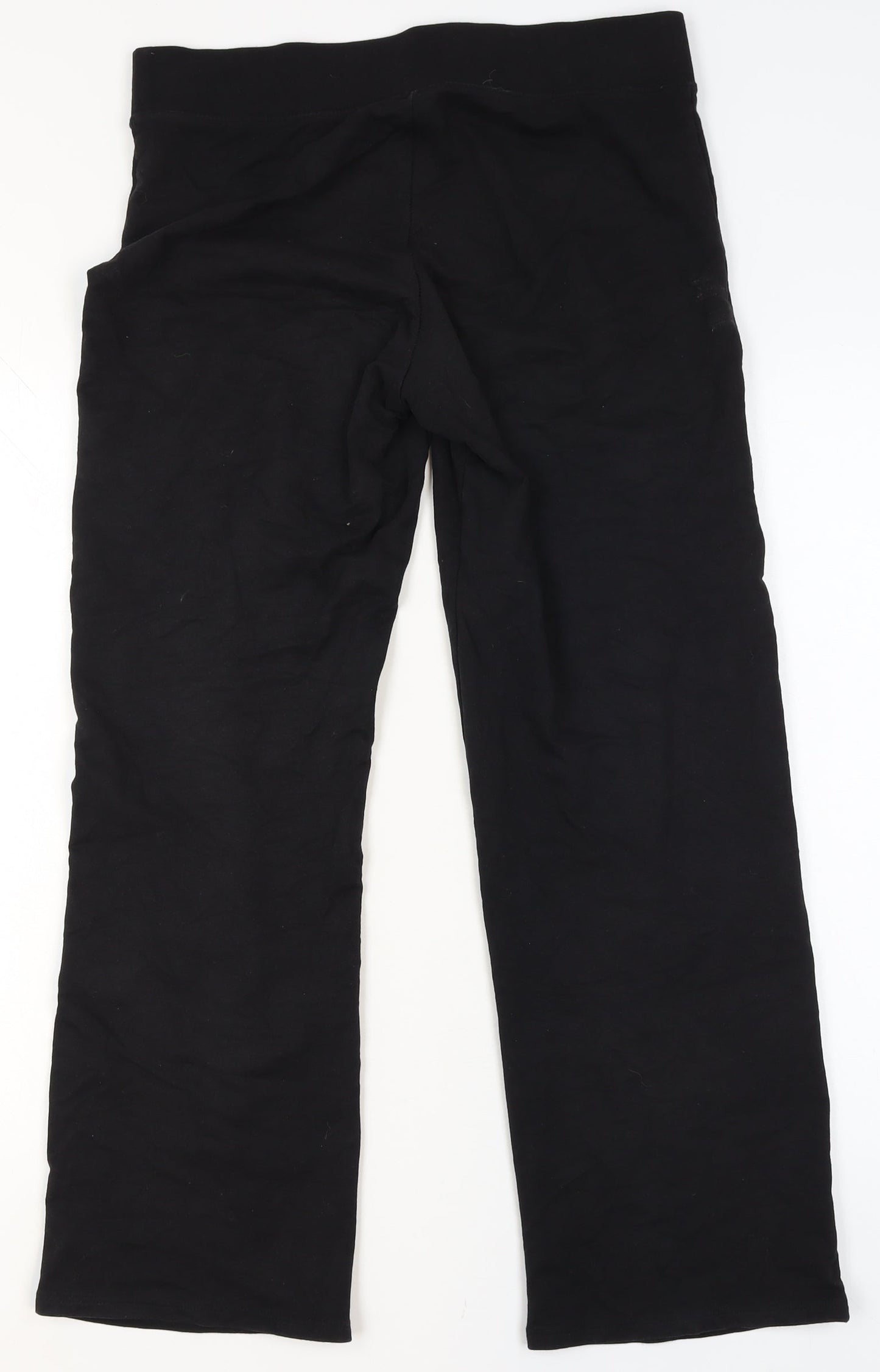Dunnes Stores Womens Black Cotton Stretch Leggings S Short