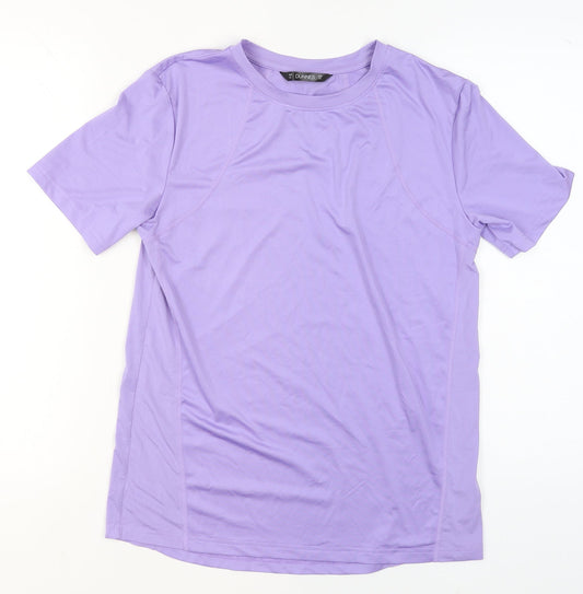 Dunnes Men’s Purple XS Athletic Fit Short Sleeve Gym T-Shirt