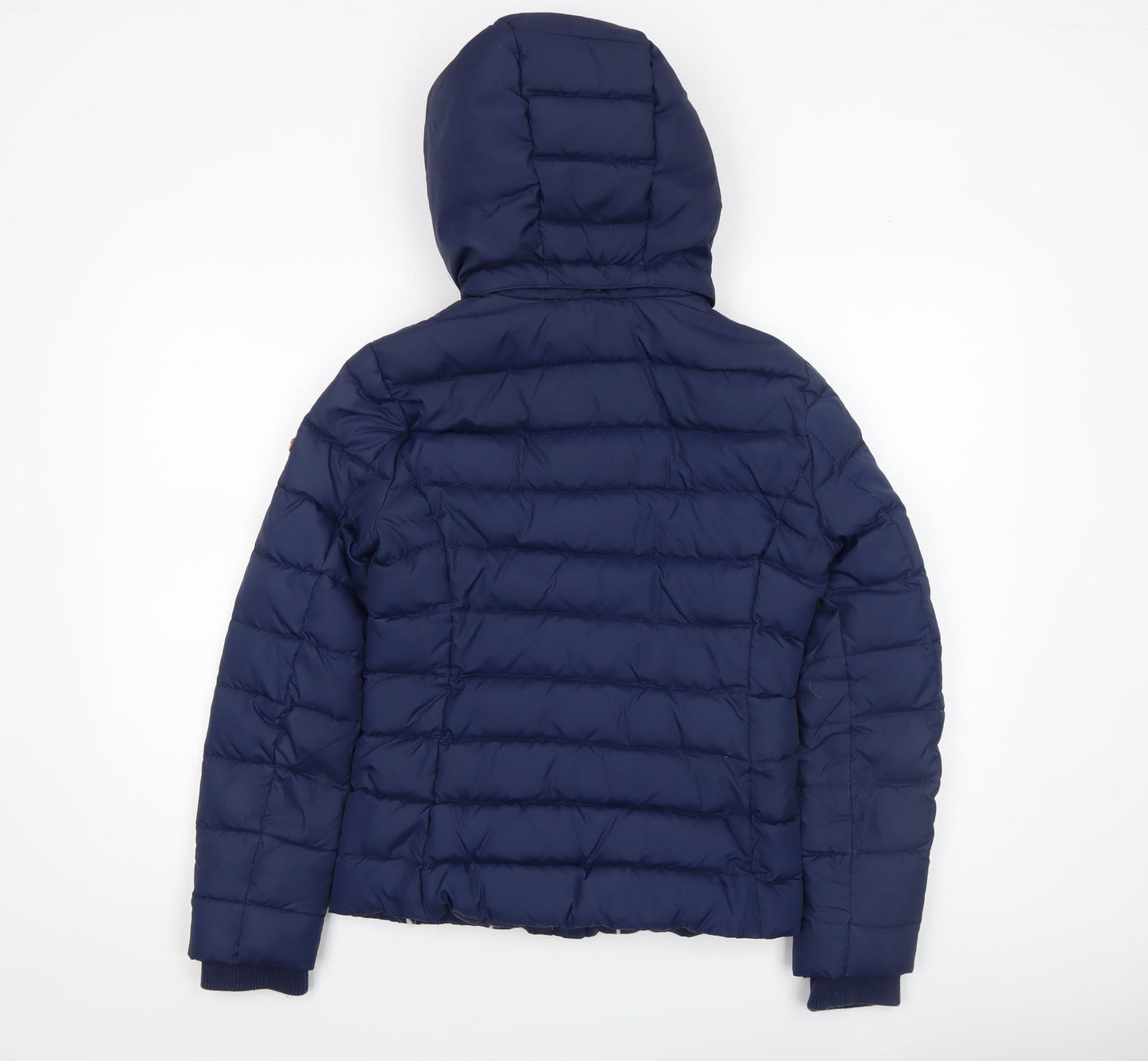 Hilfiger Denim Women's Blue XS Hooded Puffer Jacket